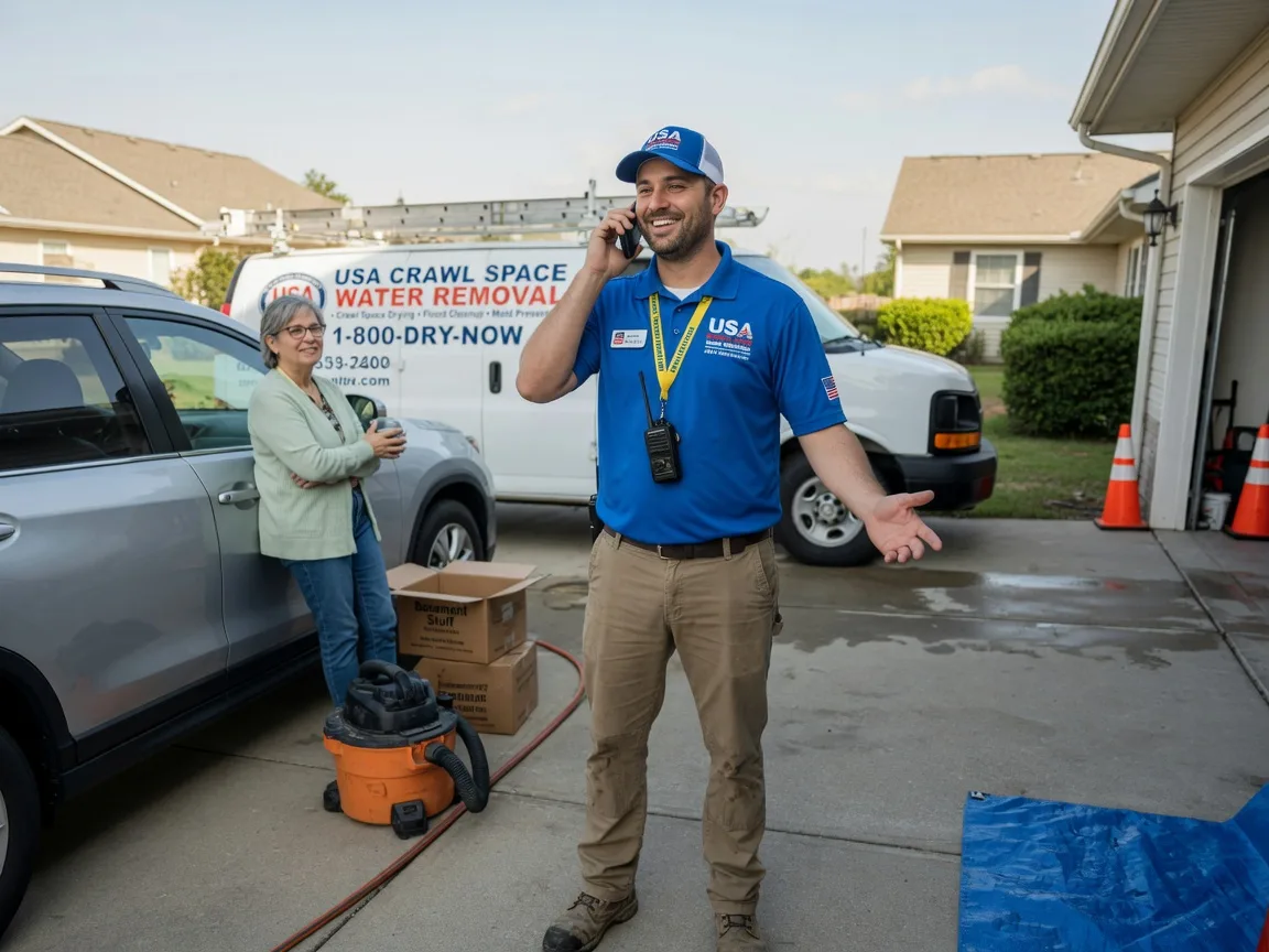 Crawl Space Water Removal Lignum, VA FAQs
